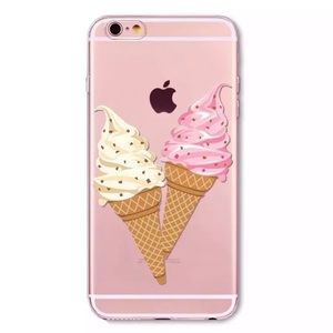 Ice Cream Cone Silicone iPhone Cell Phone Case